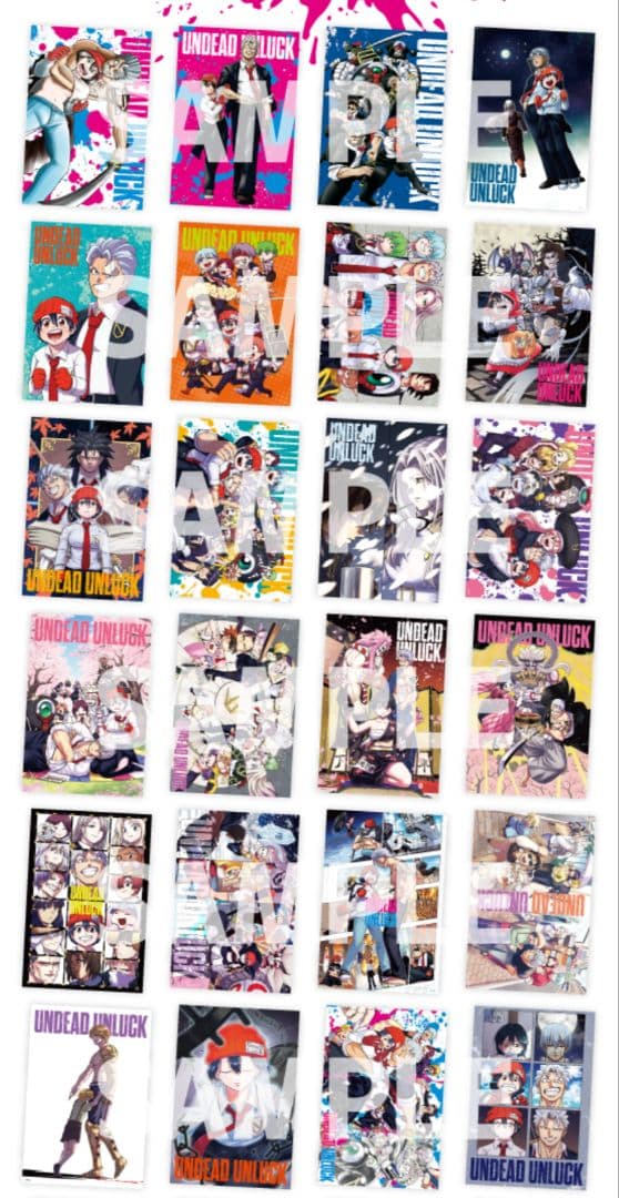 アンデッドアンラック ワーコレ 缶入りホロカードセット 応募者全員サービス