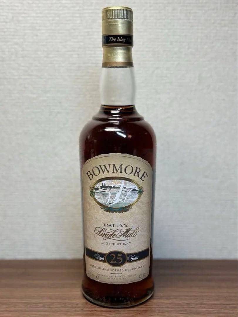 ボウモア BOWMORE 25年 旧ラベル 700ml スコッチウイスキー