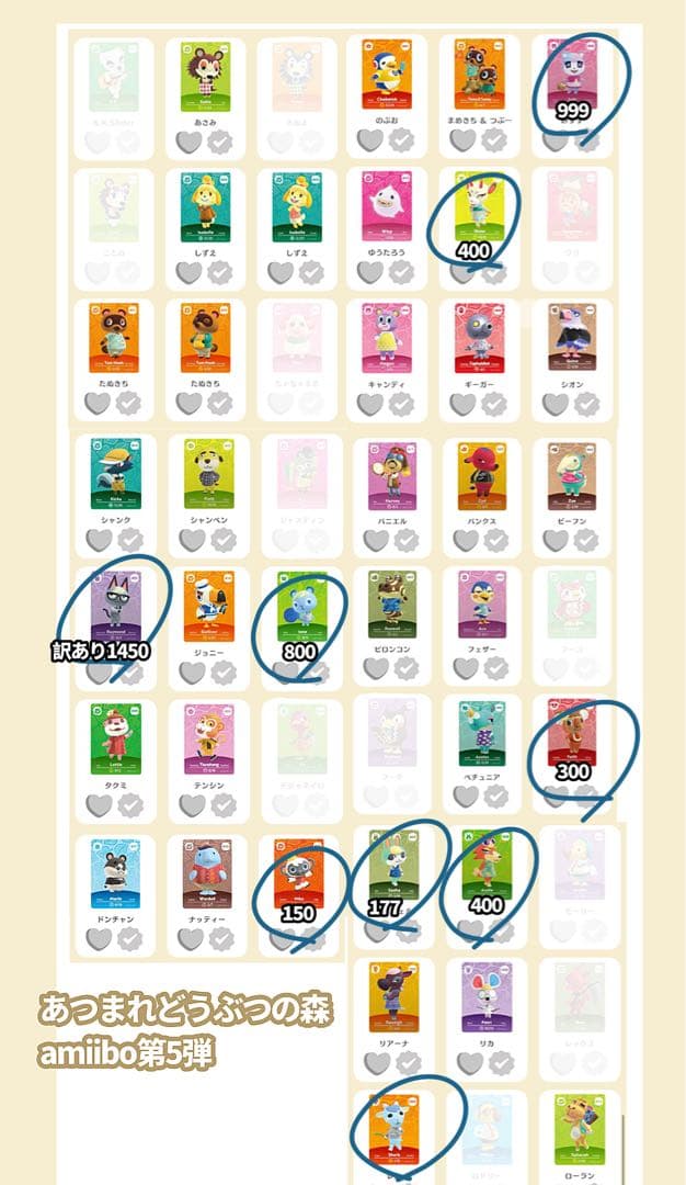 あつ森 amiiboカード あつまれどうぶつの森 とび森 アミーボカード