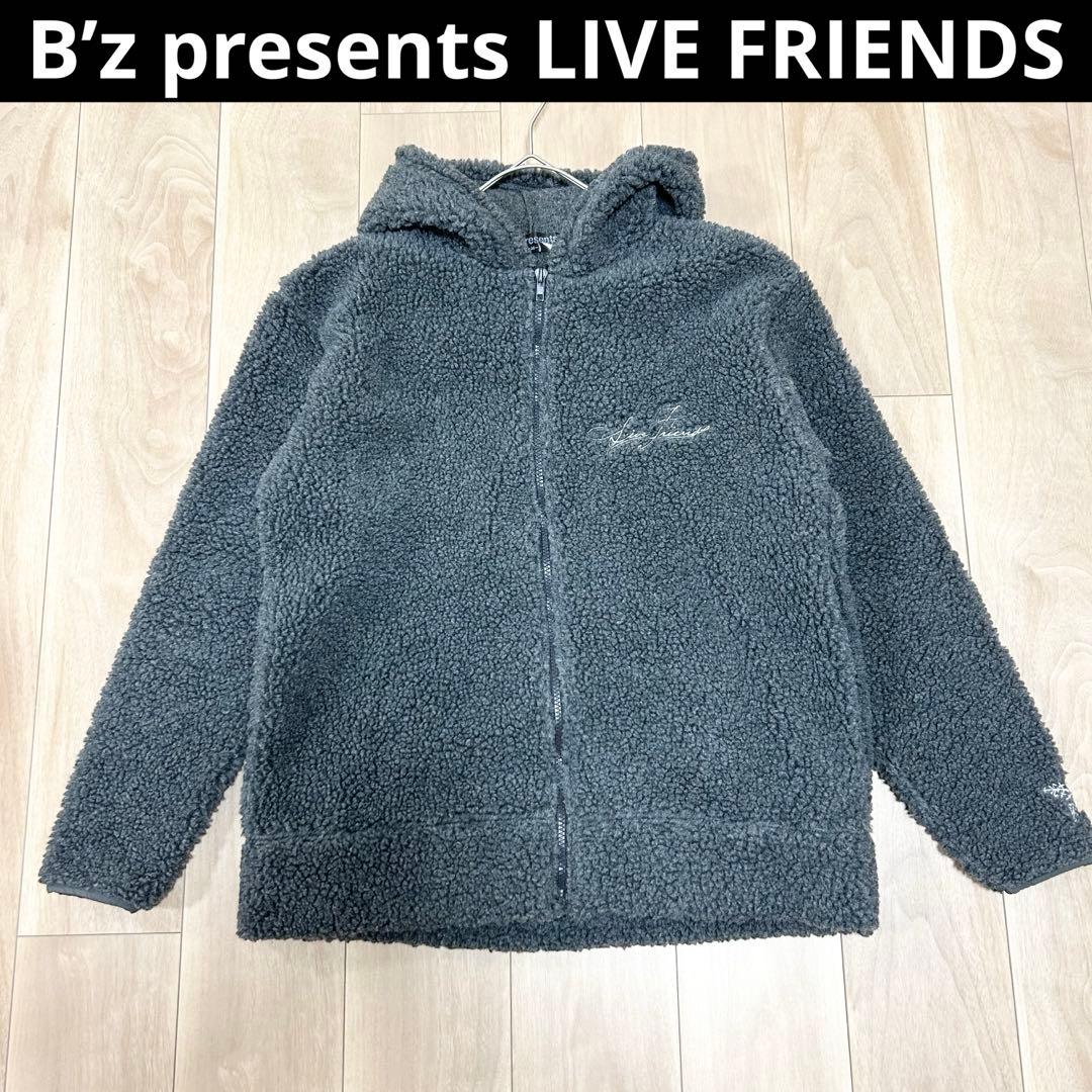 B’z presents LIVE FRIENDS　ボアパーカー　M　グレー
