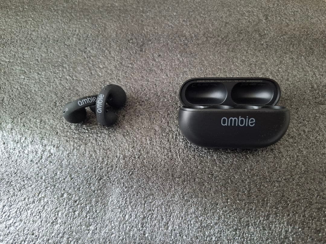 ambie AM-TW02 Black×Black　スターターセット