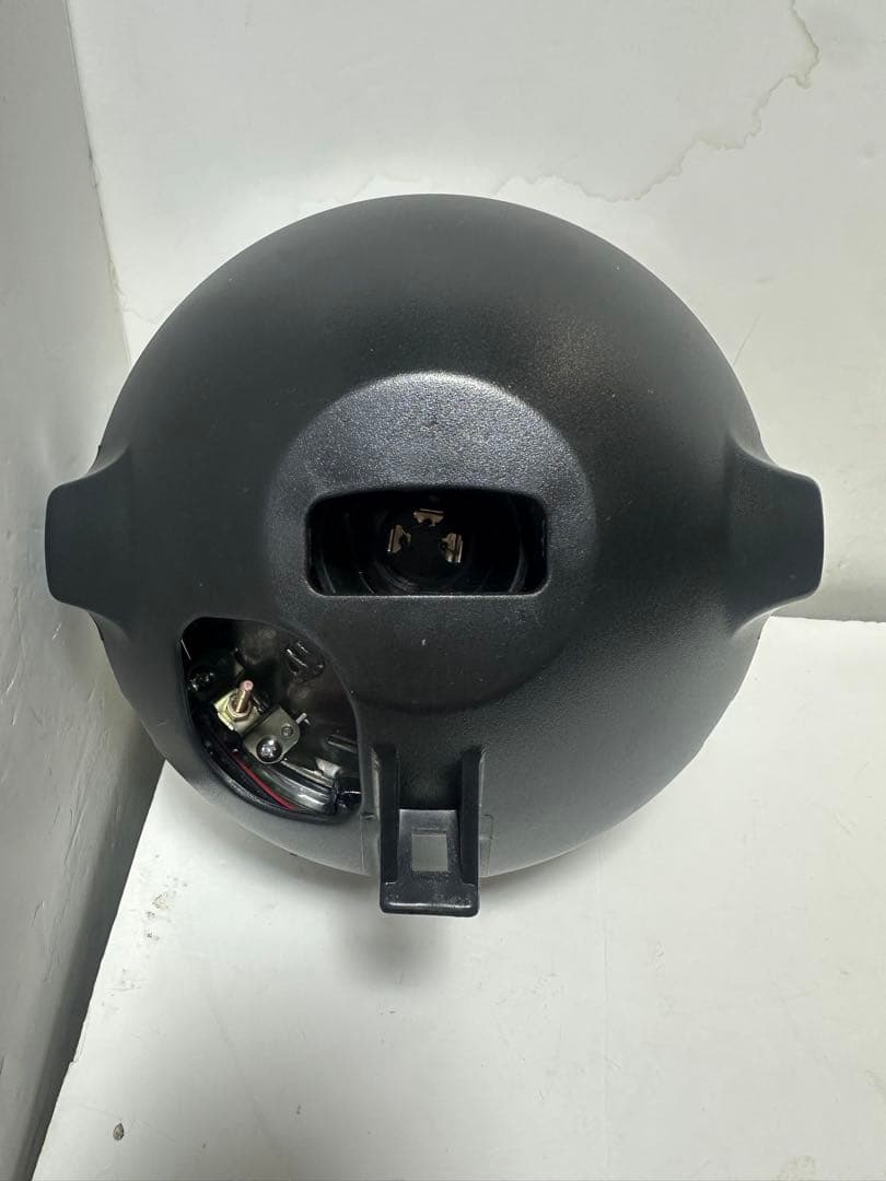 美品/当時物IPF凹みレンズ付きヘッドライトASSY/イエローレンズシビエ