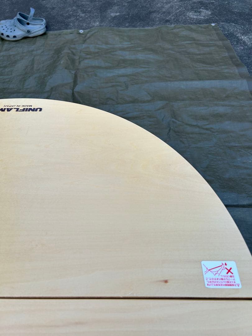 UNIFLANE(ユニフレーム) アウトドアテーブル 廃盤 ラウンドZATAKU