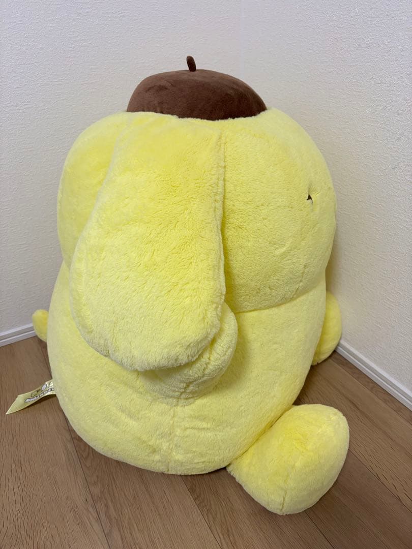 ポムポムプリン　ビッグ　ぬいぐるみ　サンリオ公式　限定