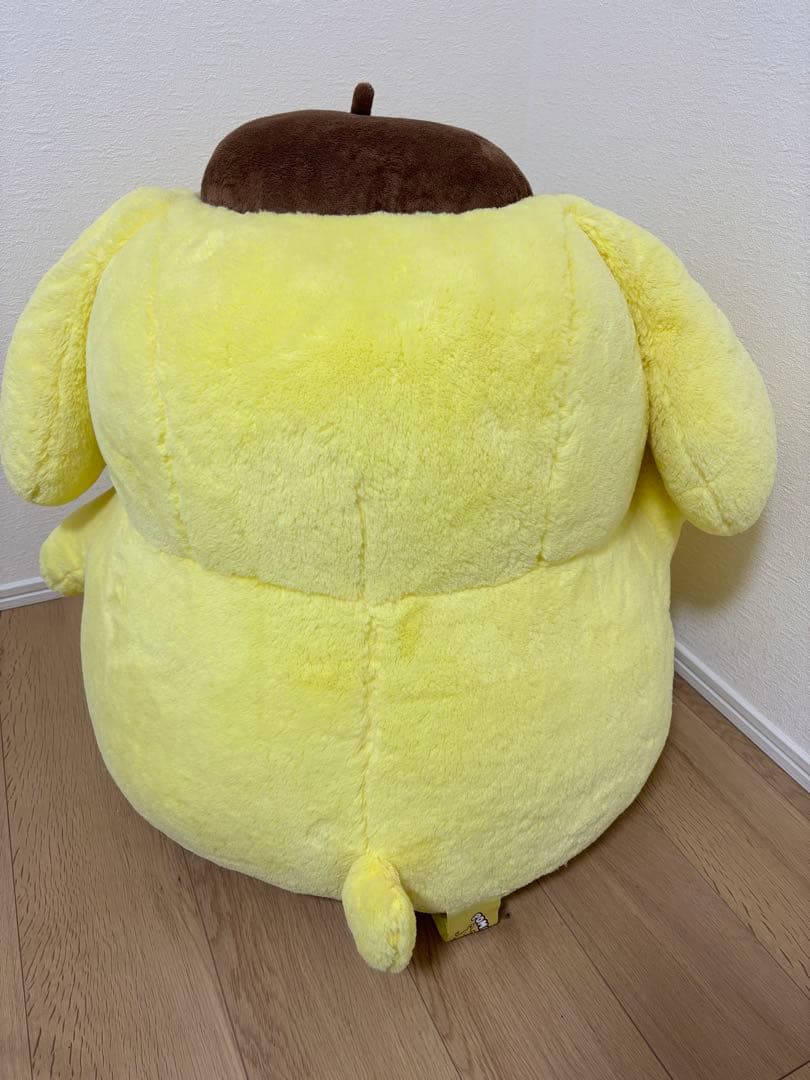 ポムポムプリン　ビッグ　ぬいぐるみ　サンリオ公式　限定