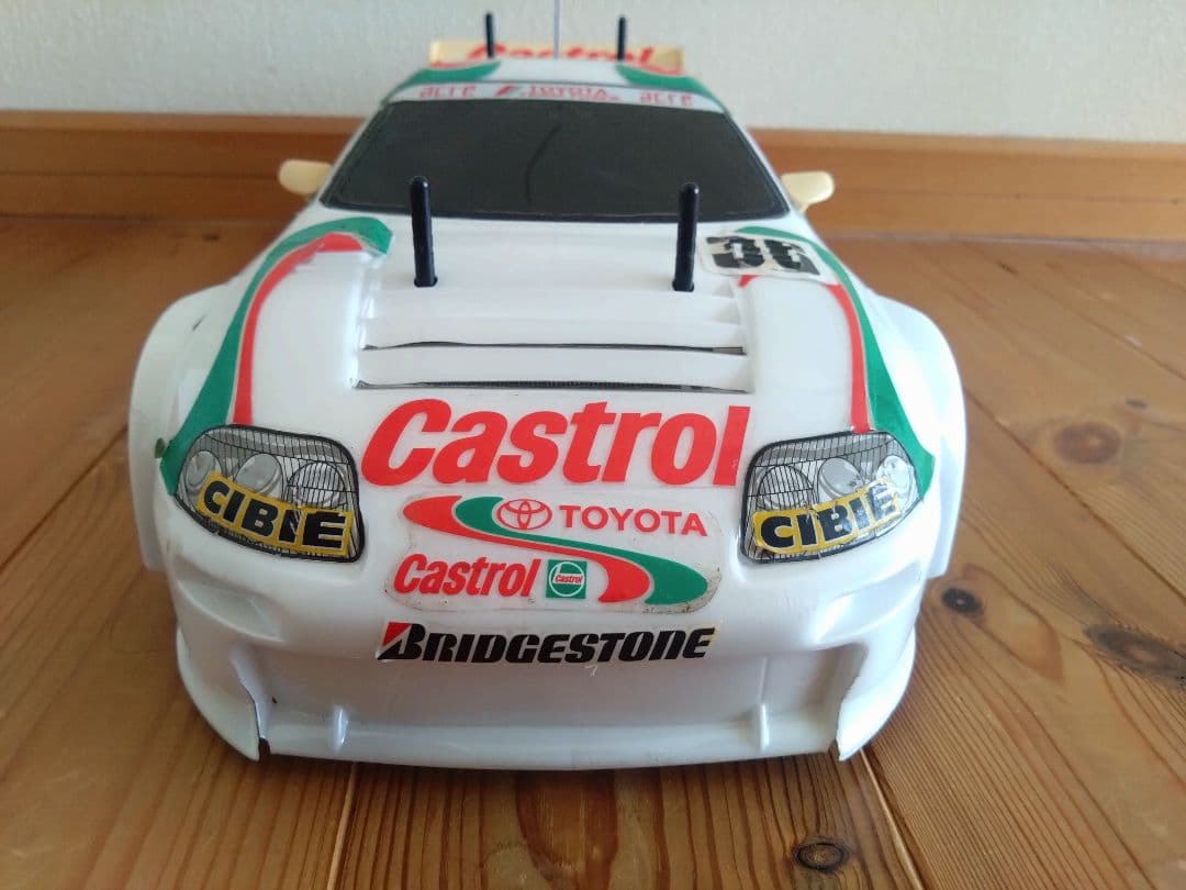 タミヤ　TA02W　カストロール　スープラ　プロポ　メカ　セット