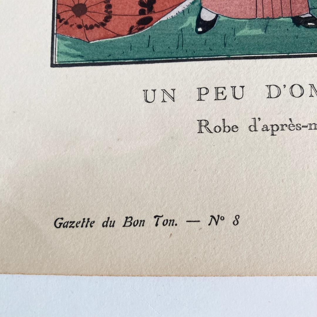 A.E.マルティ☆ファッションプレートーUN PEU D'OMBRE ENFIN