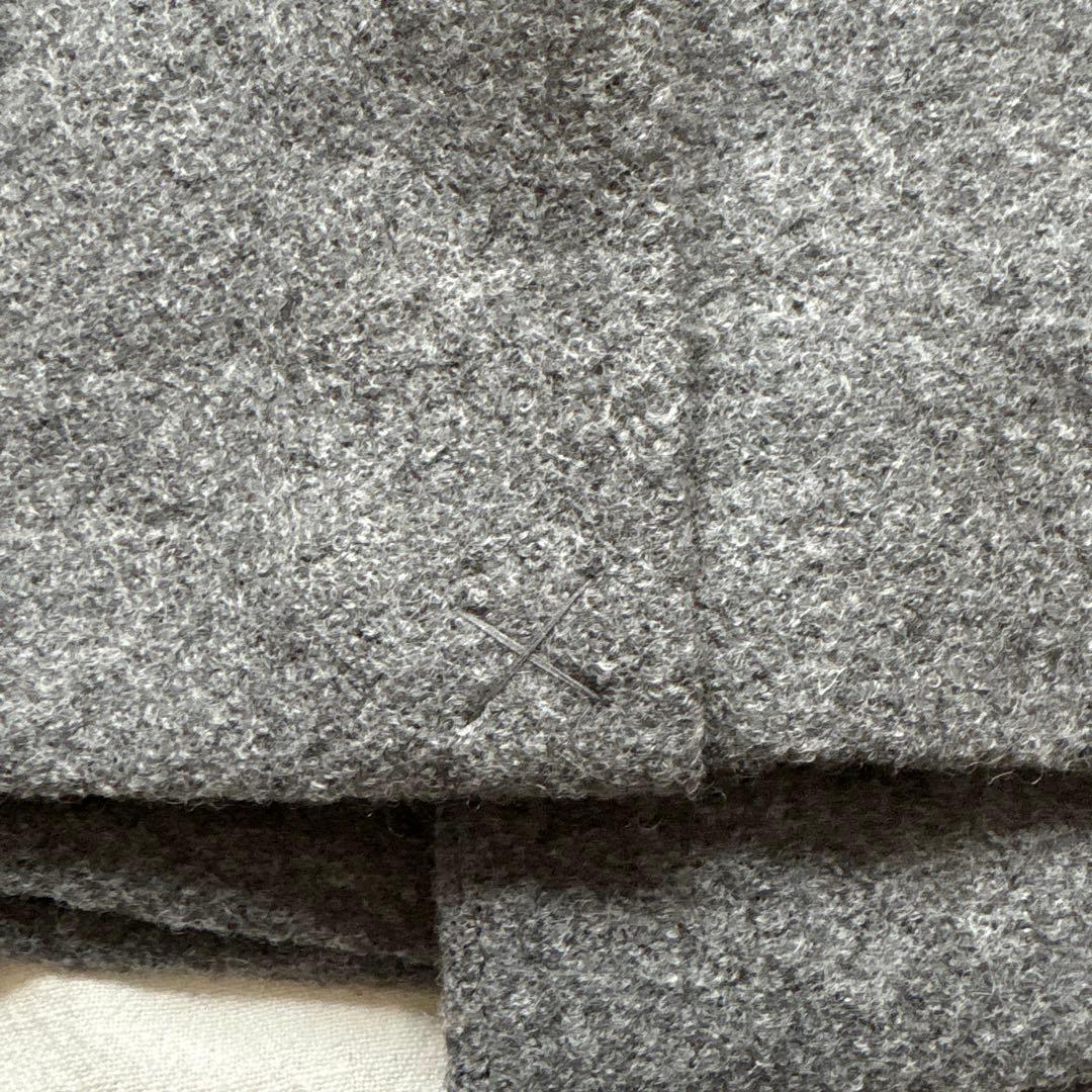 新品未使用コーチチェスターコートグレー米サイズXS 肩幅42cm身幅50cm