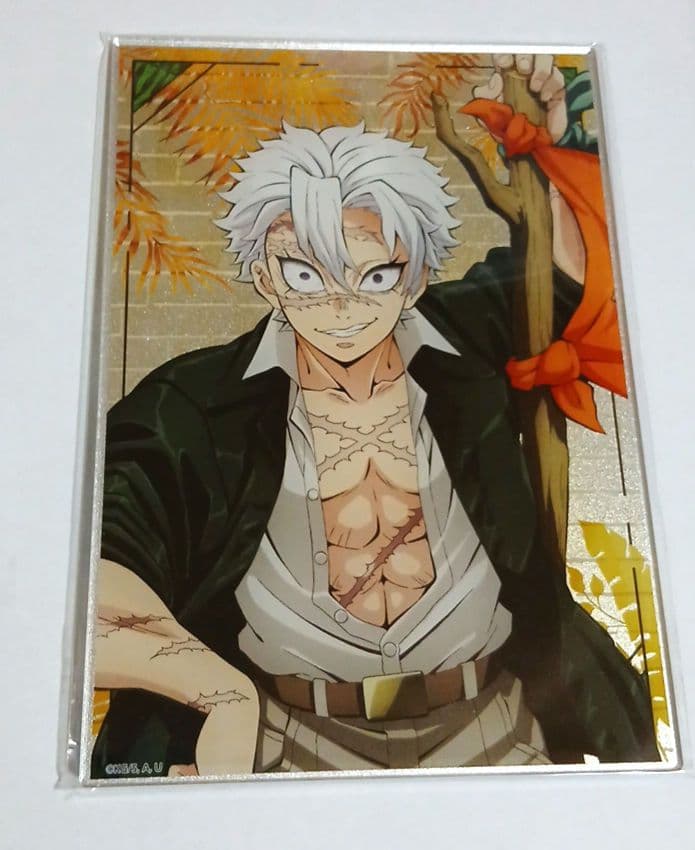 鬼滅の刃 不死川実弥 サンシャイン 展望パーク A賞ガラポン アクリルボード