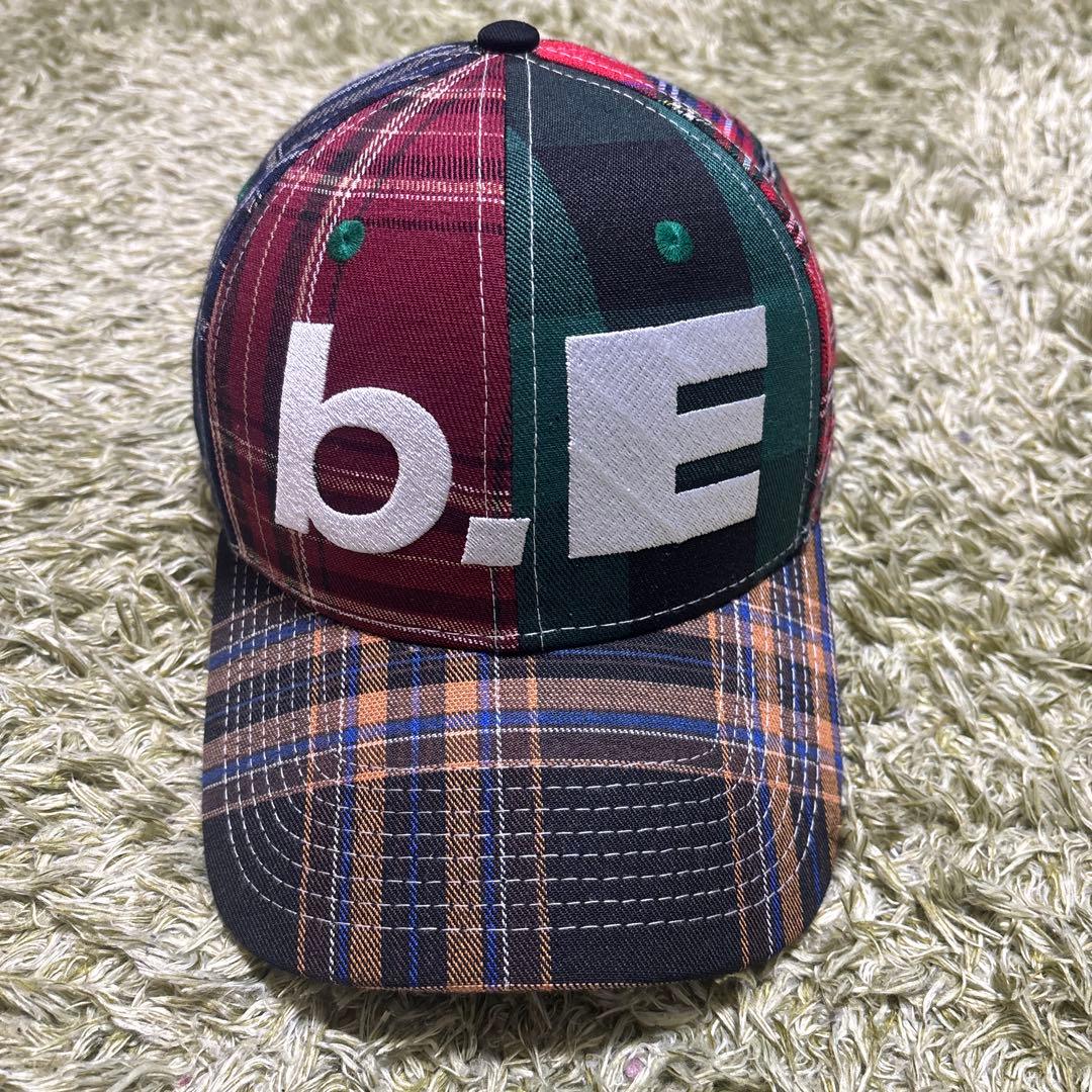 b.Eautifulキャップ b.E Hat (Mix Plaid)