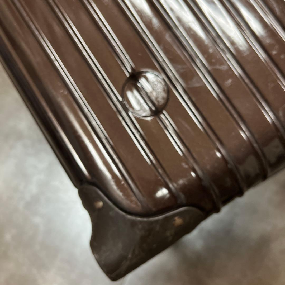 RIMOWA ルフトハンザコラボモデル ブラウン キャリーケース TSAロック