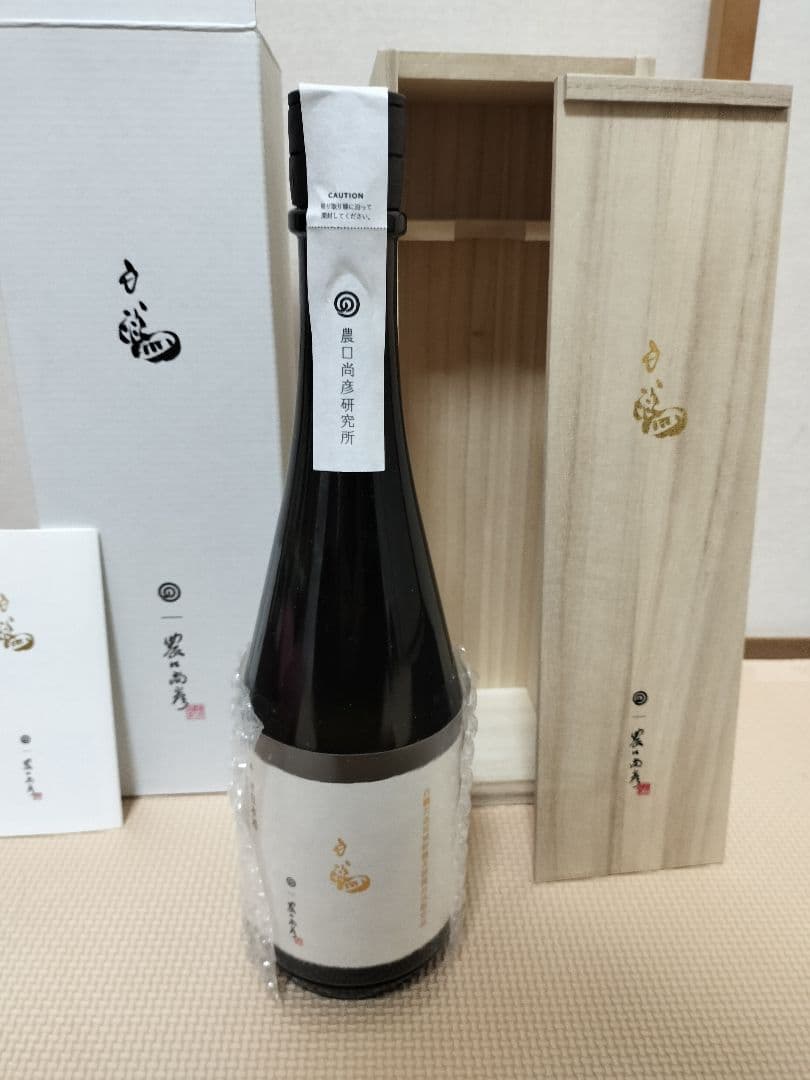 日本酒　720ml　白鵬引退宮城野襲名披露 公式限定品 【農口尚彦研究所】