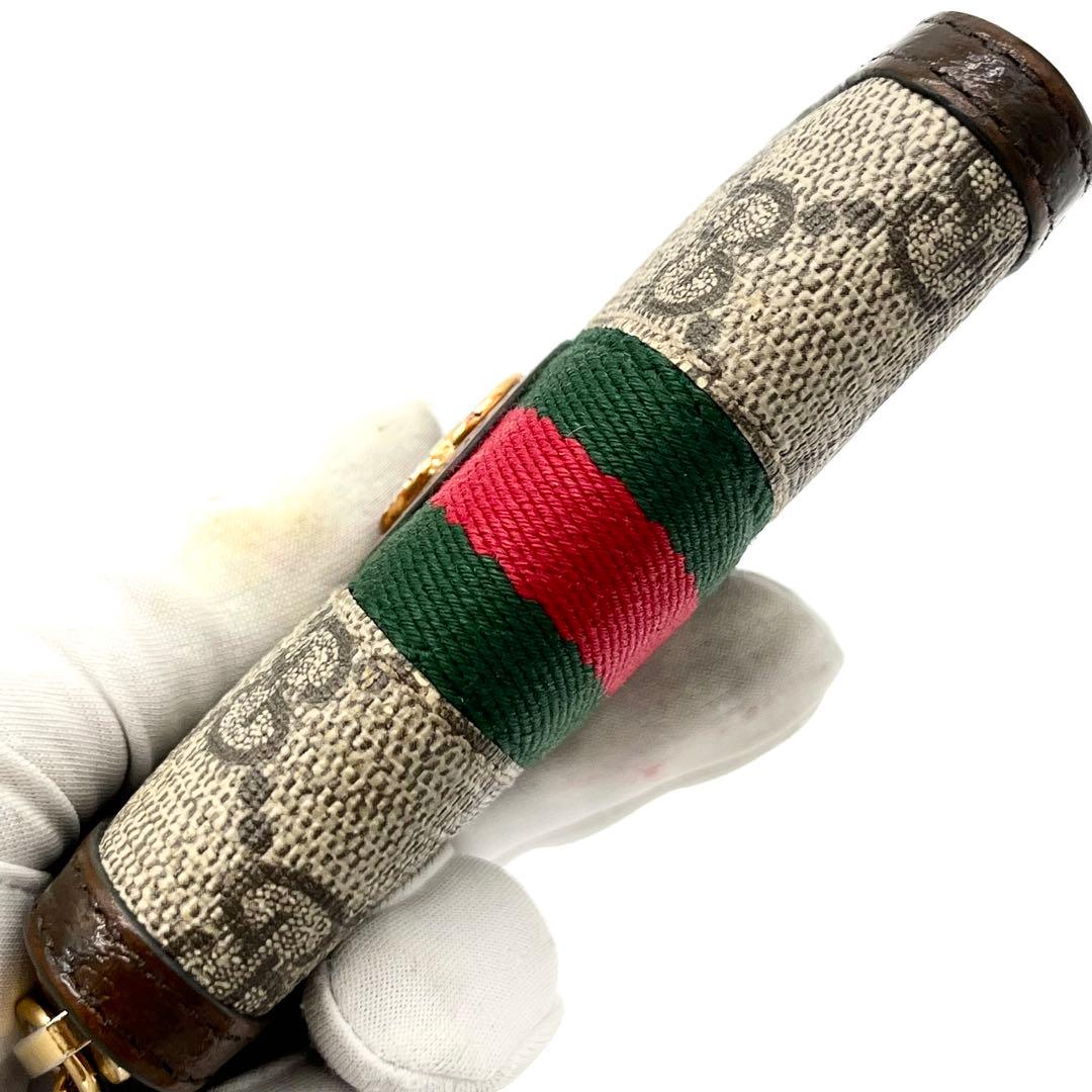 GUCCI ケース　GGマーモント　オフディア　キーリング　シェリー