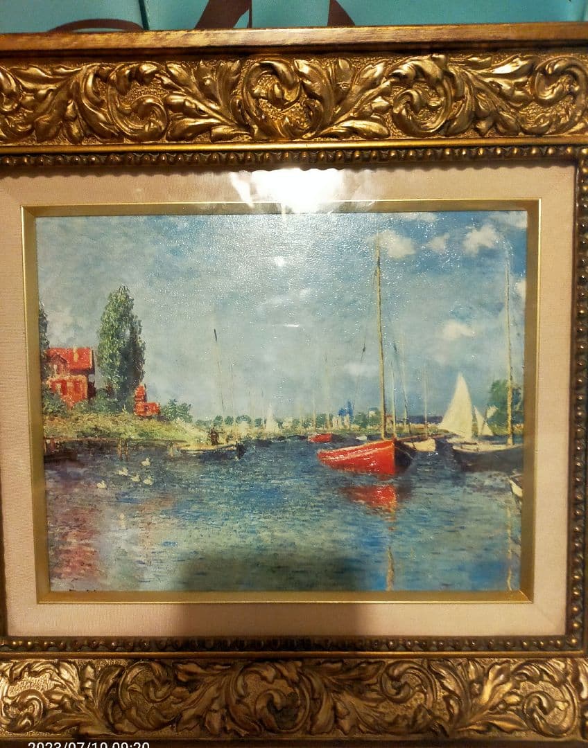 クロードモネ油絵