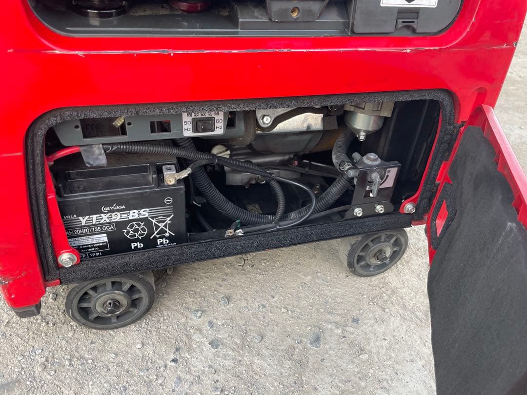 ガソリン式インバーター発電溶接機 Shindaiwa EGW150MD-I です