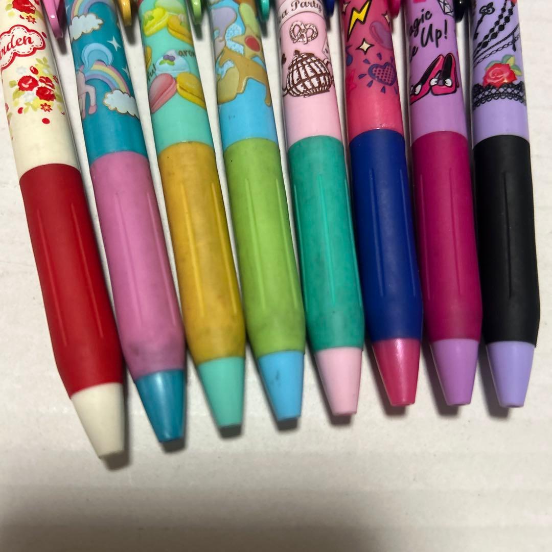 ZEBRA SARASA CLIP ボールペン ピチレモン 8色セット 平成女児