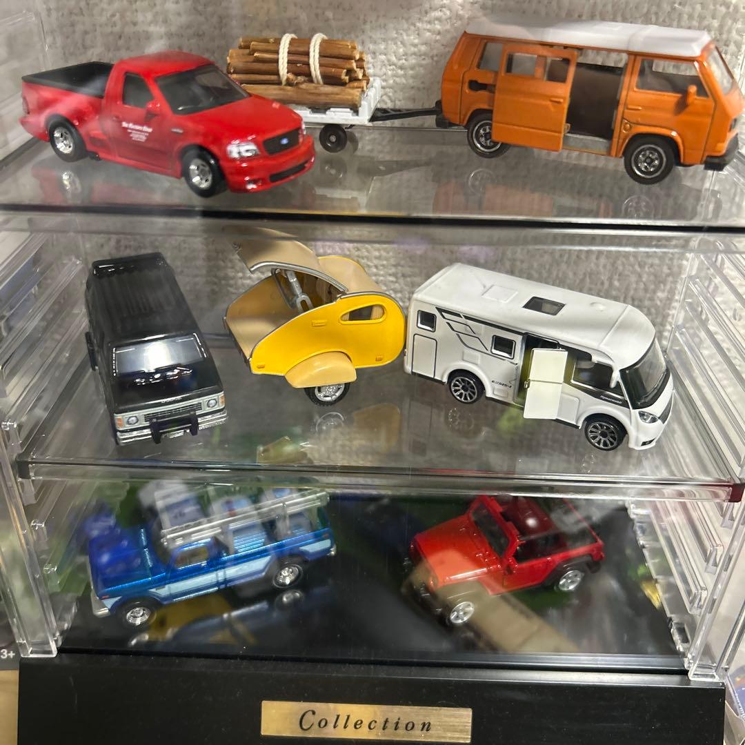 ミニカー　コレクションセット　トレーラー　コレクションケース　ケース