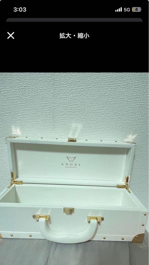 「新品」　エンジェル　シャンパン ホワイト