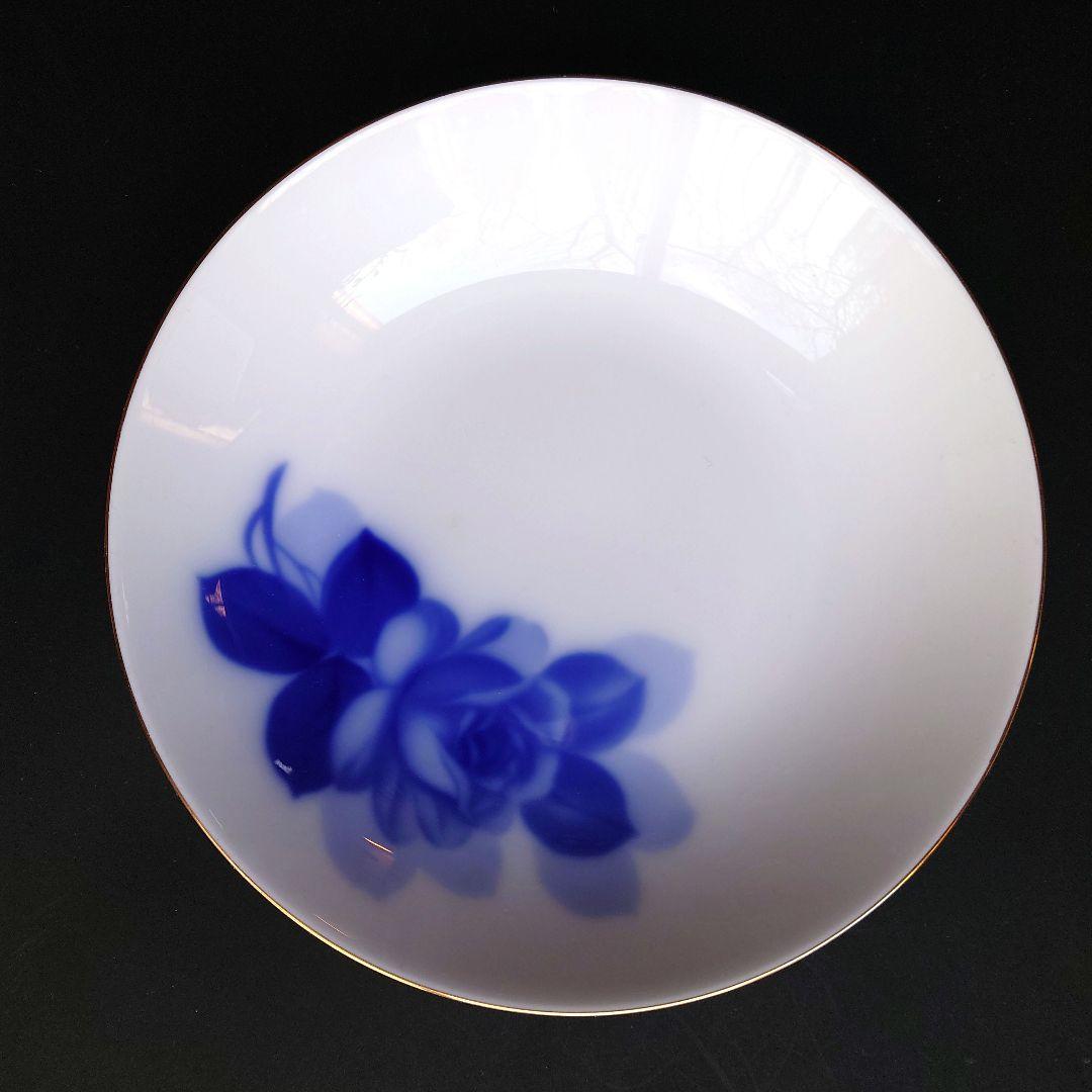 大倉陶園　ブルーローズ　20cm スープ皿　深中皿　金彩　定価8250円×3枚