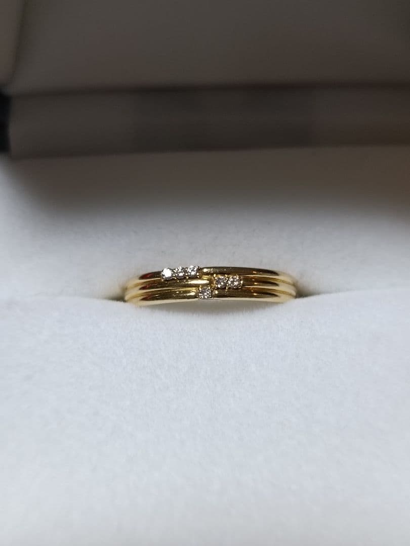 オレフィーチェ　ウィステリアリング　指輪　現行品　K18 ダイヤモンド