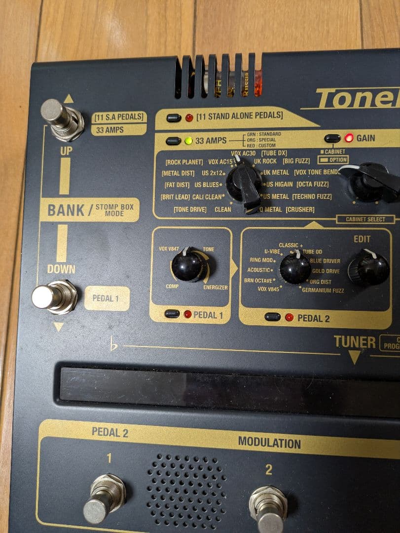 タイムセール！VOX ToneLab EX モデリングエフェクター