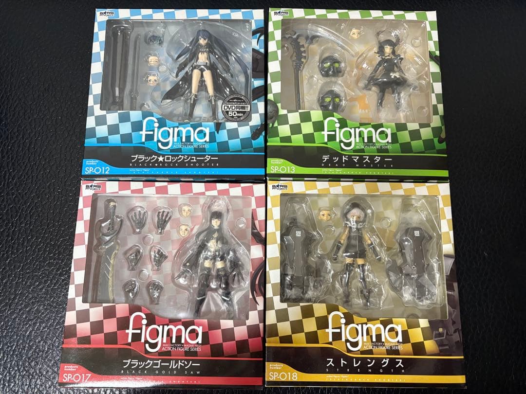 ブラックロックシューター figma 9体まとめ