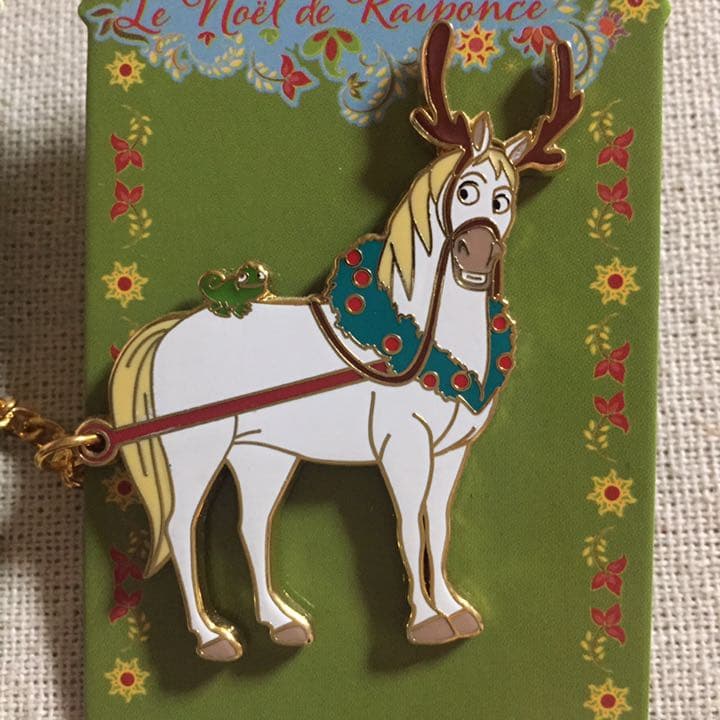 パリディズニー LE700 塔の上のラプンツェル クリスマス ピンバッジ セット