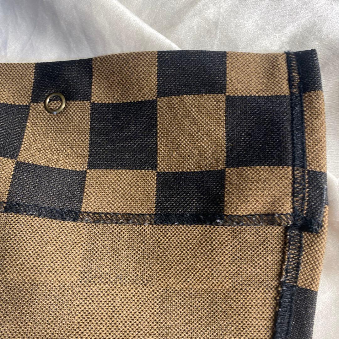 FENDI チェック柄 長袖 レディースシャツ　中古