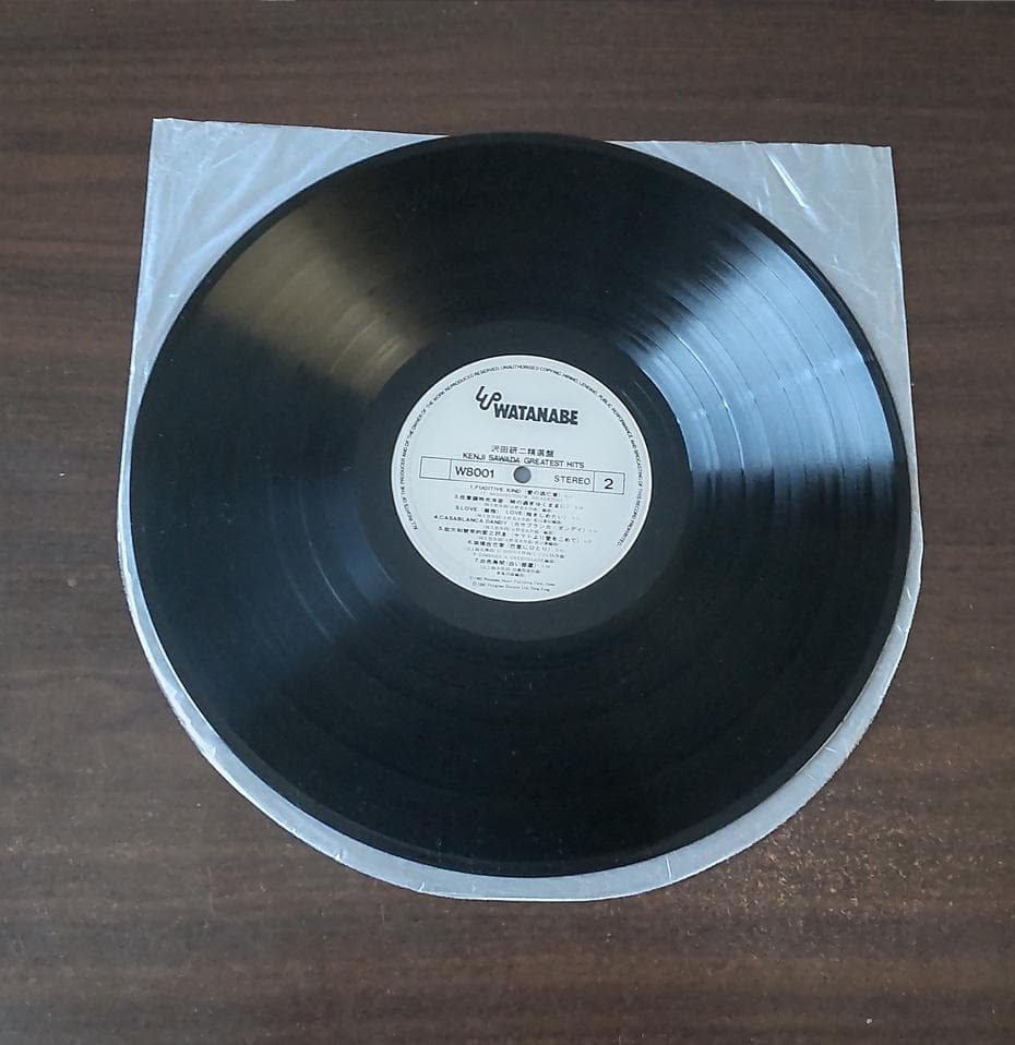 沢田研二 　GERATEST HITS　UK盤LP