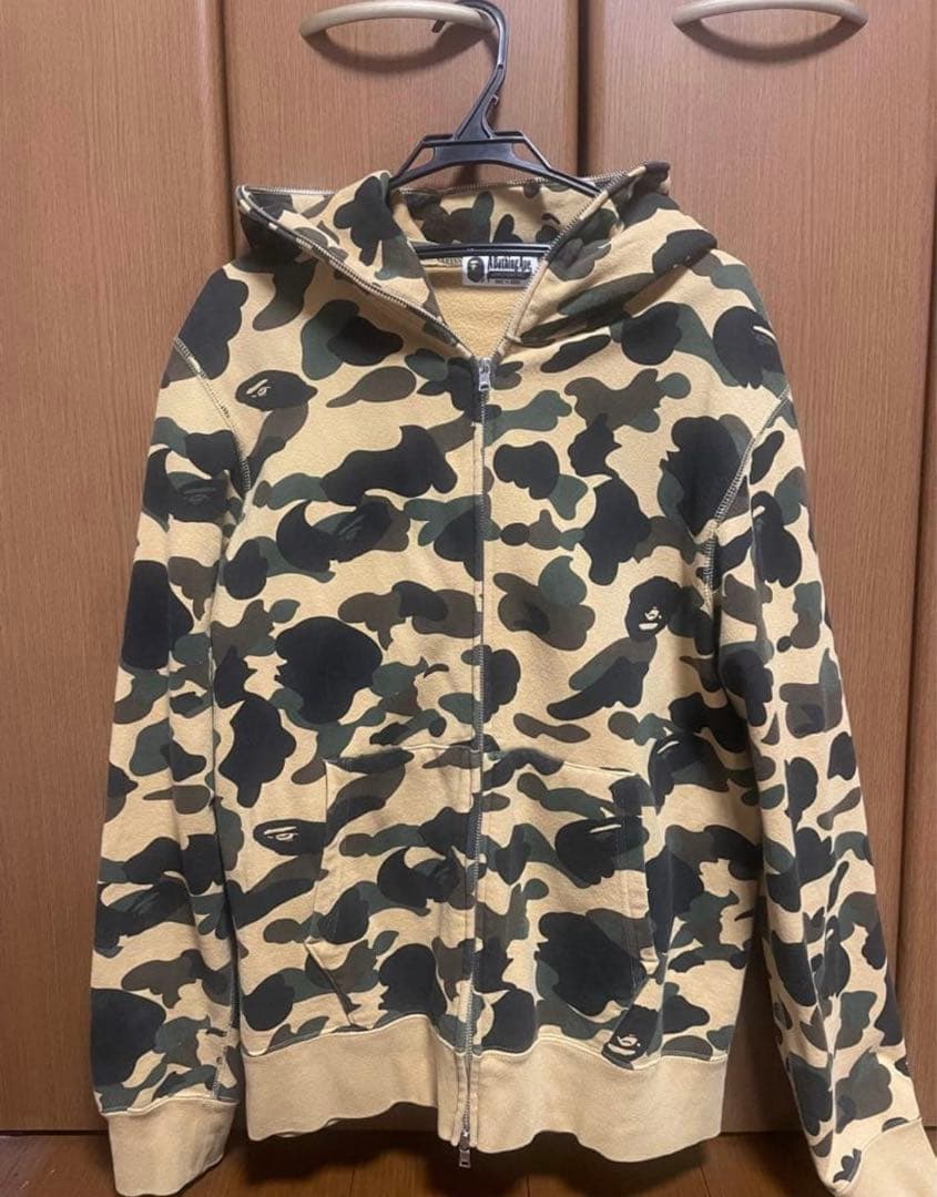 a bathing ape 1st camo zip パーカー