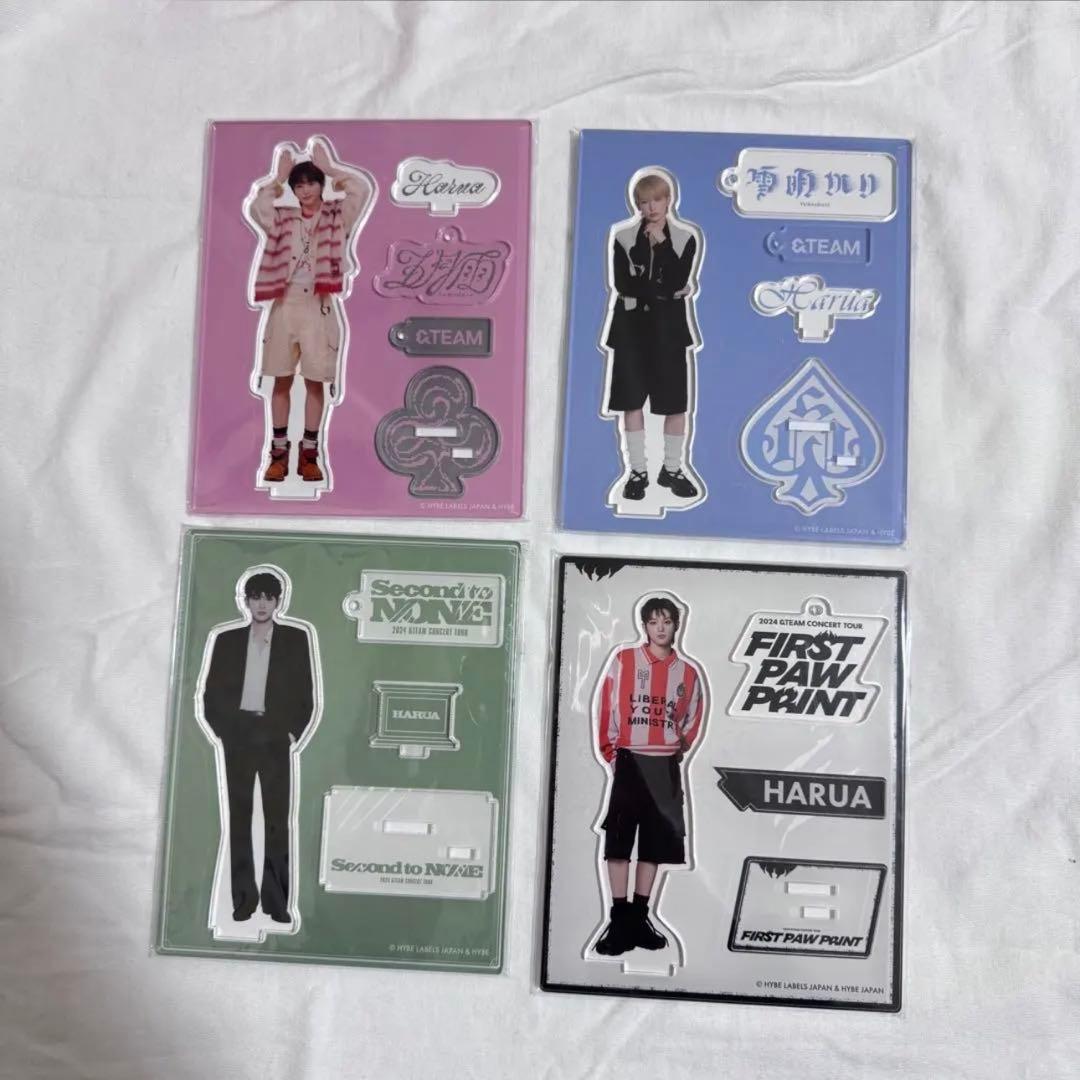 &TEAM HARUA アクリルスタンド セット