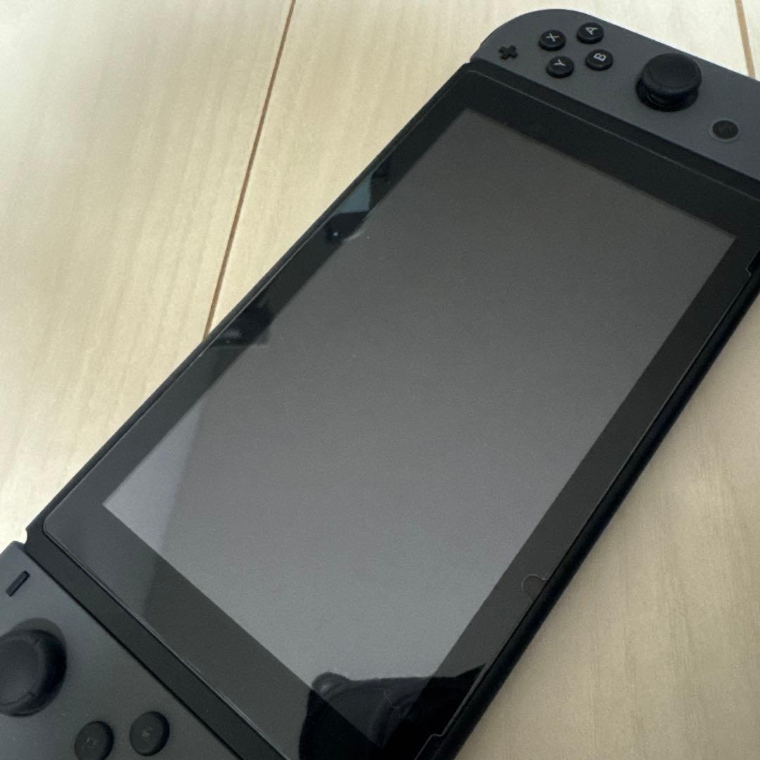 Switch 本体 グレー(HDMIケーブルのみ無)別売りジョイコン1セット付き
