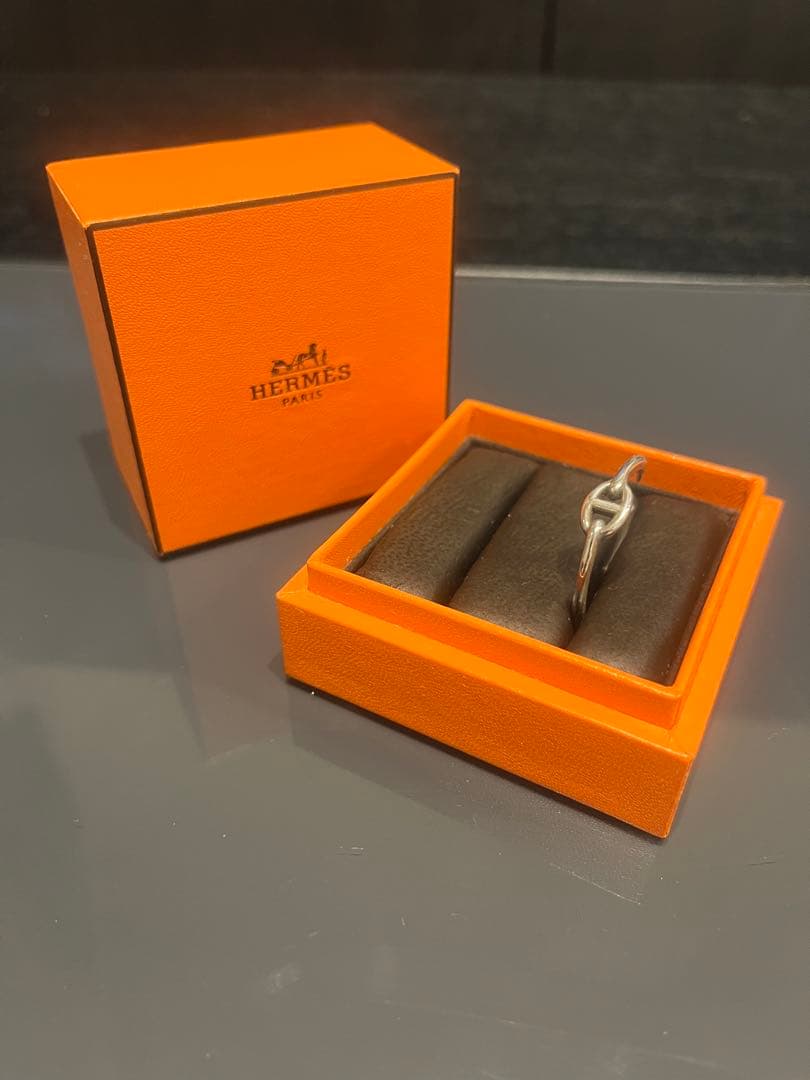 HERMES エルメス シェーヌダンクル ピアス　片耳　メンズ　レディース