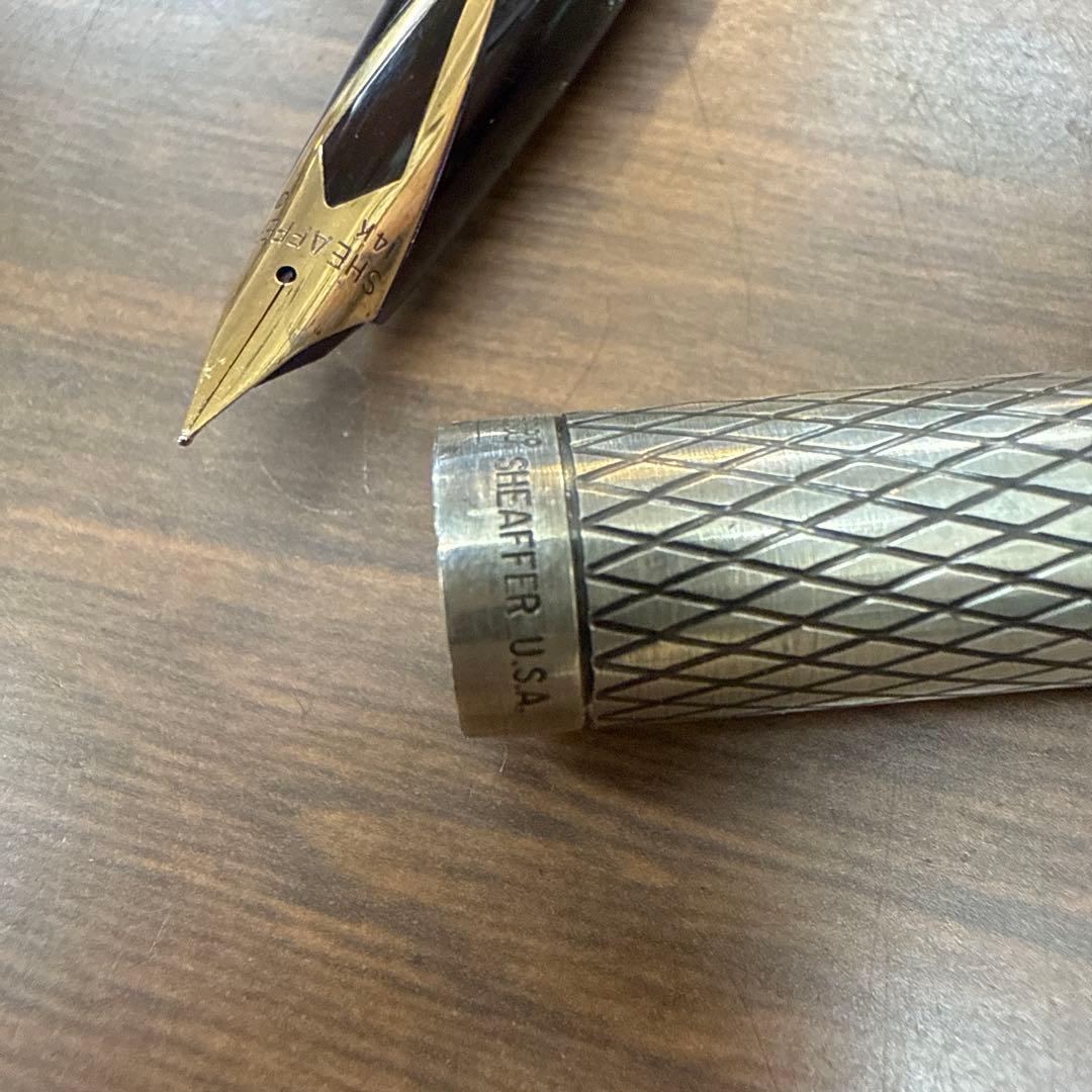 SHEAFFER シェーファー 万年筆 インペリアル スターリングシルバー