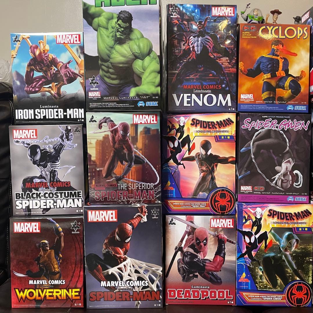 marvel マーベルキャラクター フィギュアセット　23個