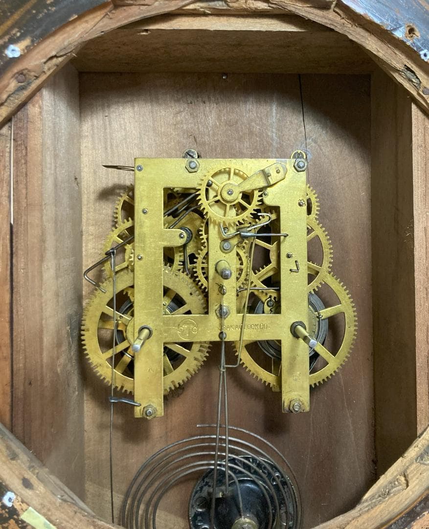 振り子時計　大阪時計製造会社（OSAKA CLOCK）　整備済