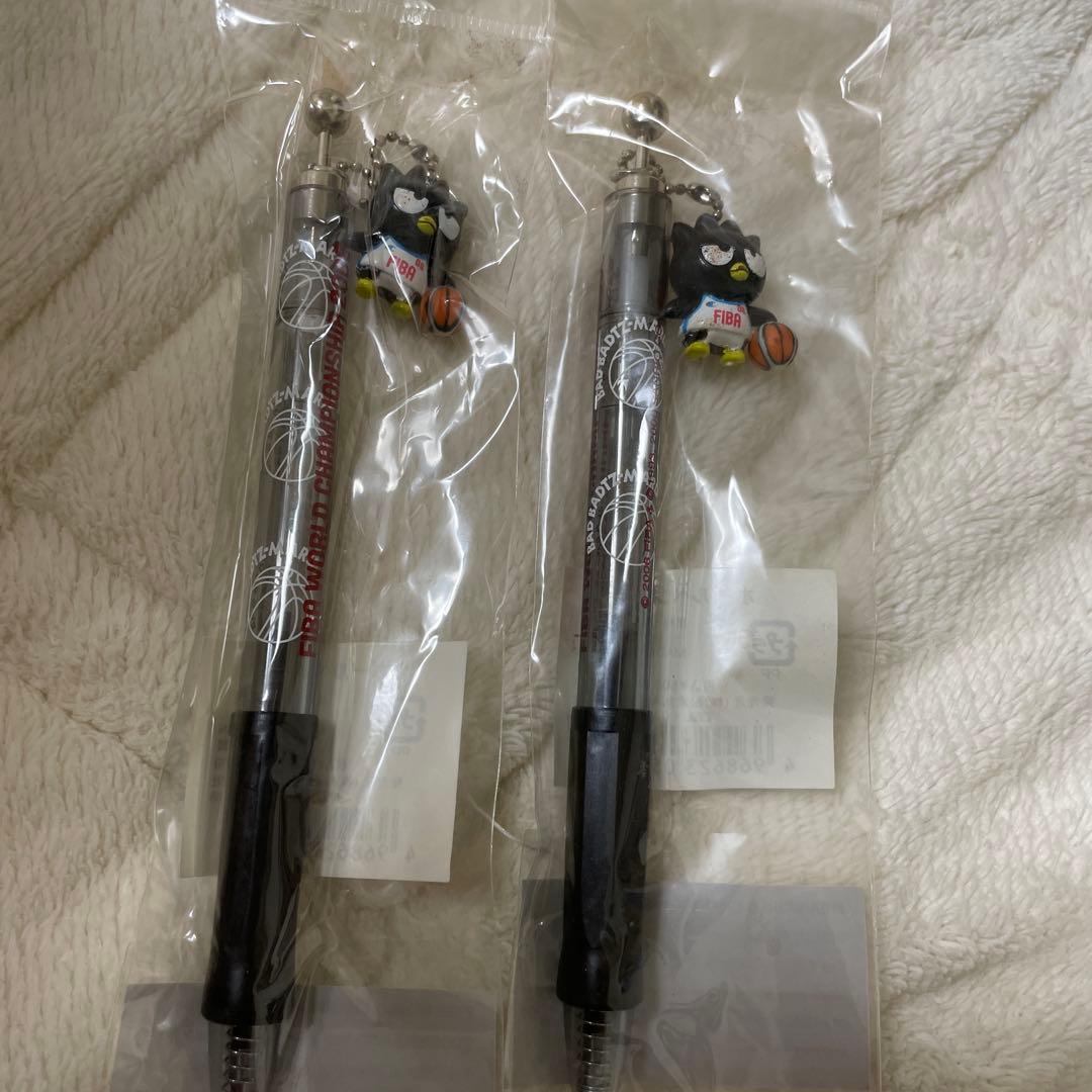 サンリオ　バッドばつ丸　FIBA バスケットボール　世界選手権　ボールペン