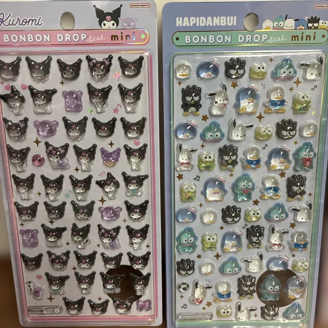 サンリオ ボンボンドロップシール ミニ 8種