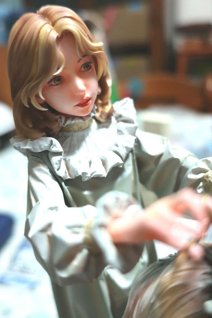 CAT HAIR CUT 1/7scale ガレージキット　完成品　フィギュア