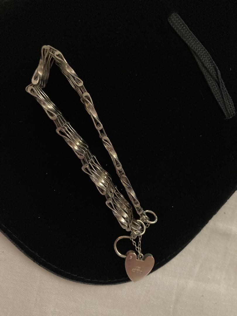 ビンテージシルバーブレス4連チェ-ン(デットストック)