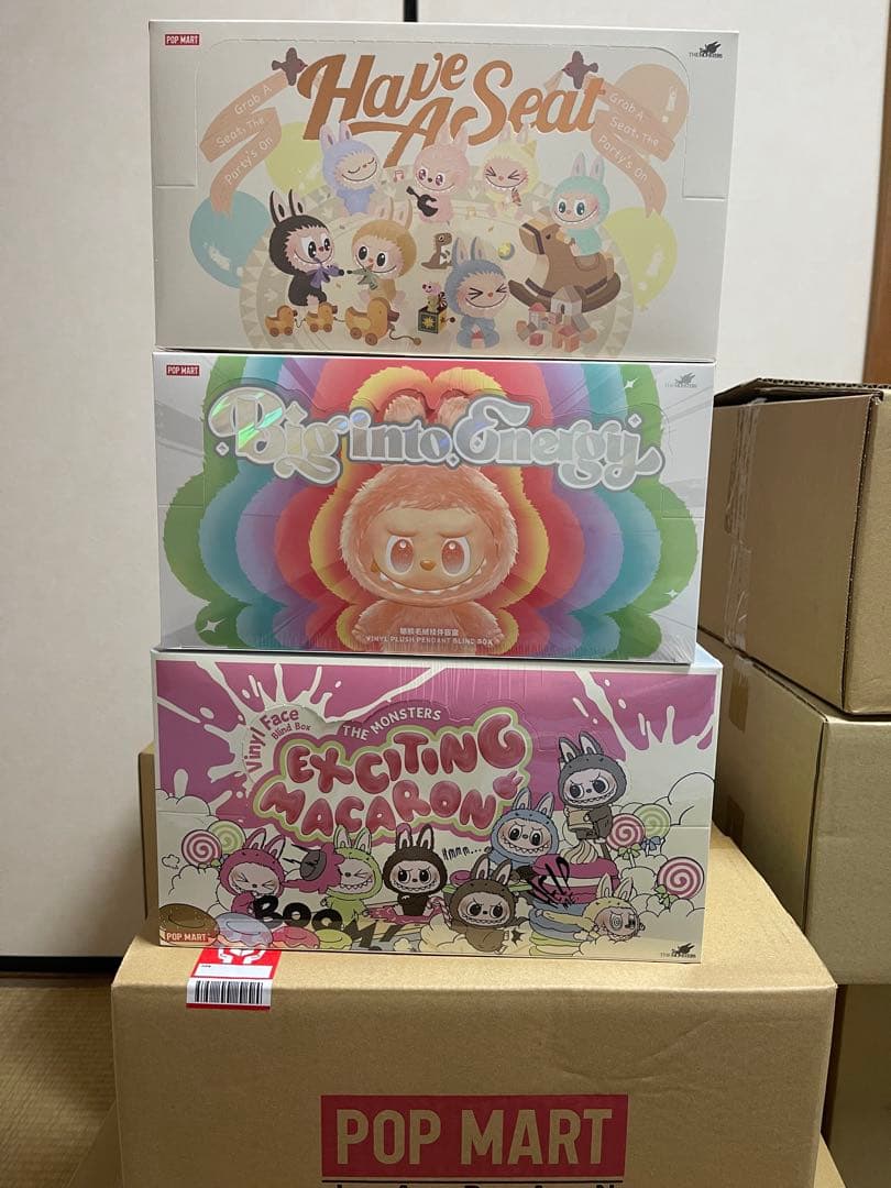 LABUBU THE MONSTERS 3アソートボックスセット