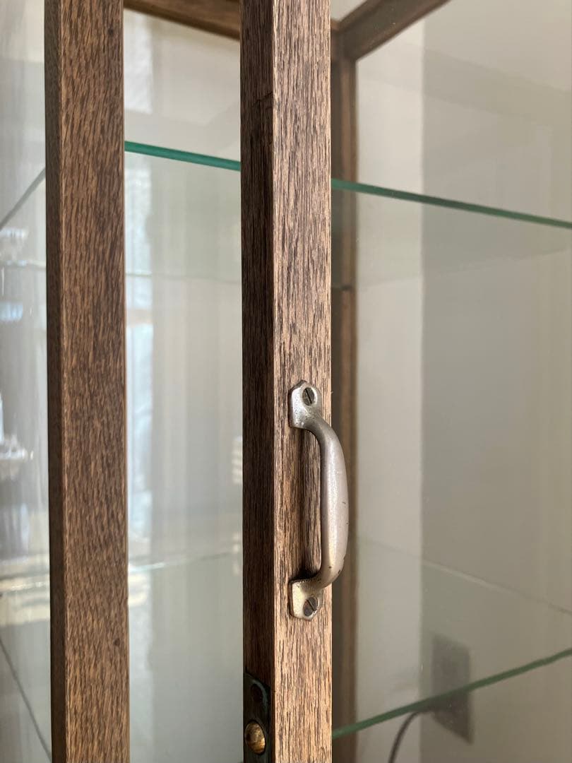 【タロスケ】icca イッカ ガラス ショーケース キャビネット