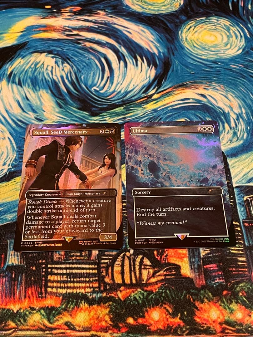 SeeDの傭兵、スコール　古代魔法「アルテマ」　プロモカード