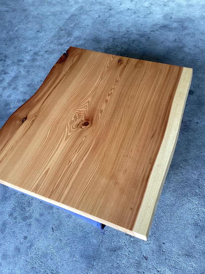 RUM　　日光杉　一枚板テーブル　塗装済　天板のみ　杉　　1-2