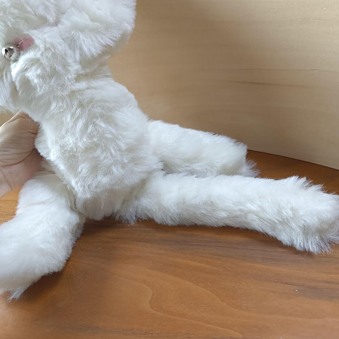 昭和レトロ　奥村玩具　おくむらのシールペット　ペルシャ猫　くたくた　ぬいぐるみ