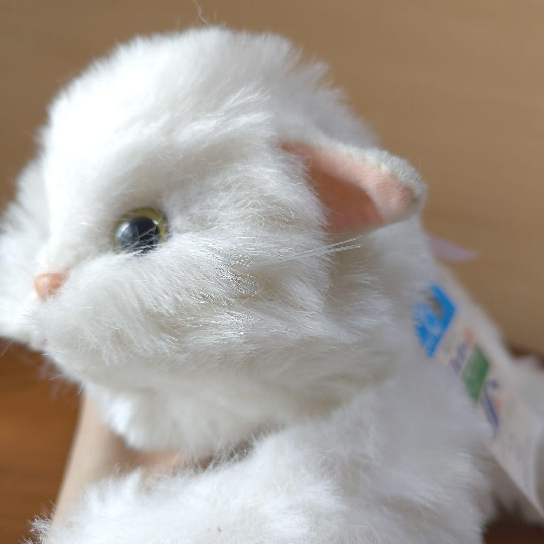 昭和レトロ　奥村玩具　おくむらのシールペット　ペルシャ猫　くたくた　ぬいぐるみ