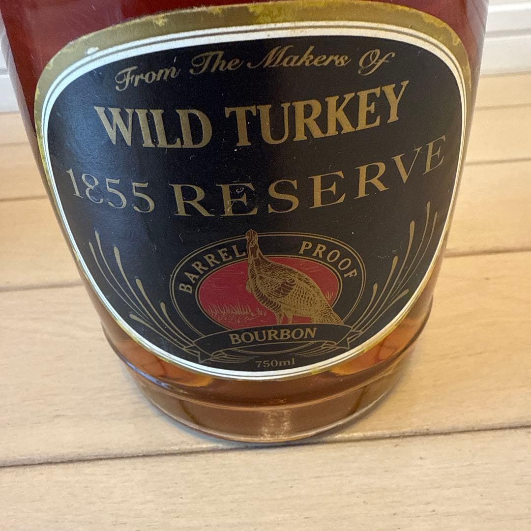 ワイルドターキー1855 リザーブ 750ml【新品未開封】