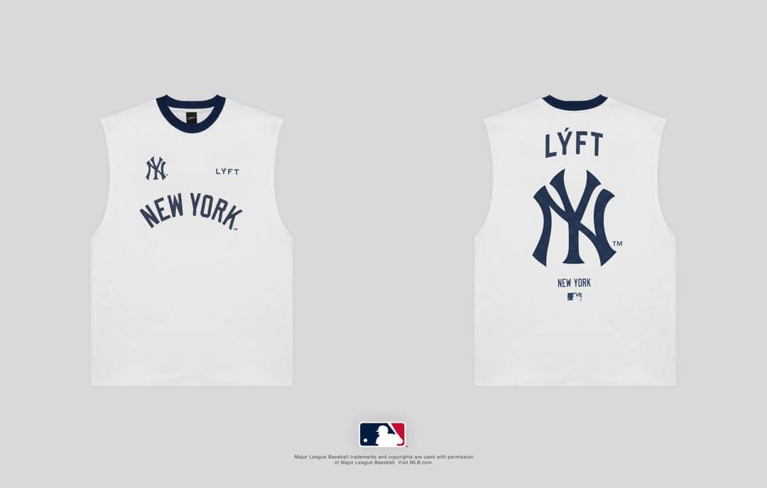 リフト　lyft ニューヨークヤンキース　タンクトップ　MLB 野球　筋トレ