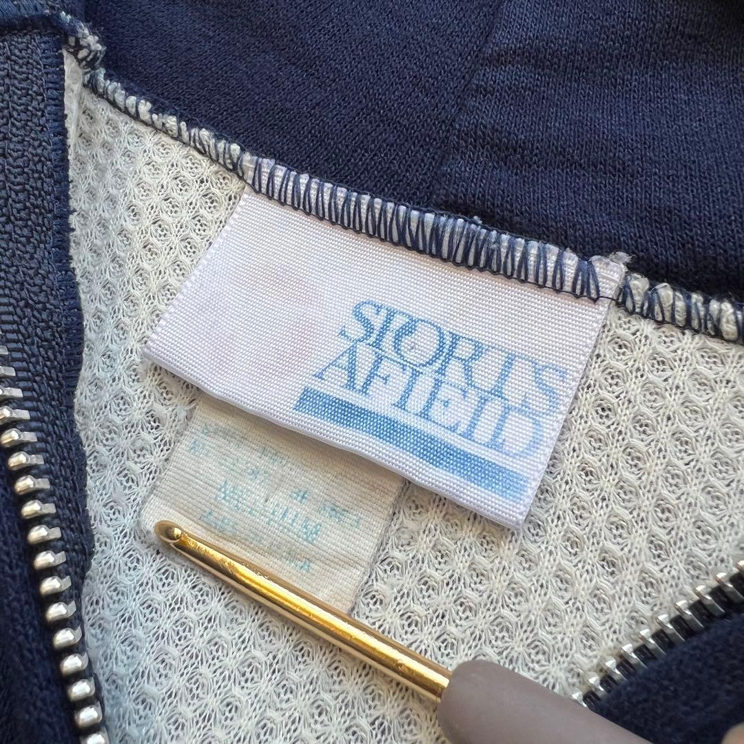 70s80s SPORTS AFLEID 裏サーマル ジップフーディー USA製