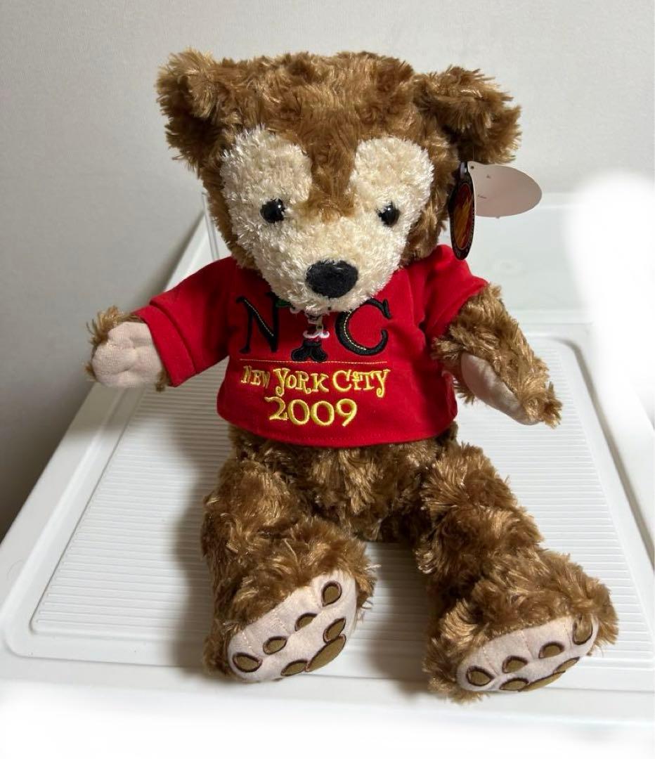 ダッフィーのぬいぐるみ、クリスマス2009年のニューヨーク限定品